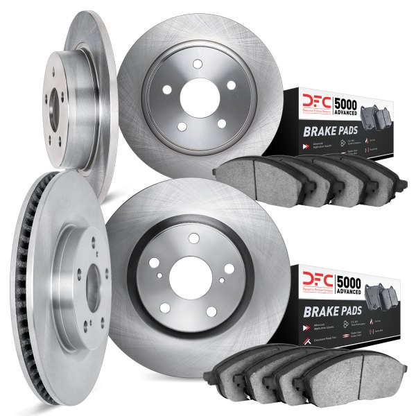 DFC® - PRO-KIT 5000 Plain Front and Rear Brake Kit