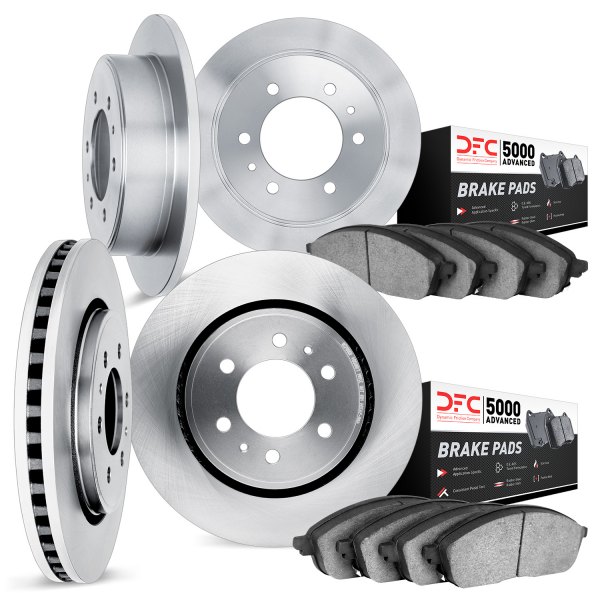 DFC® - PRO-KIT 5000 Plain Front and Rear Brake Kit