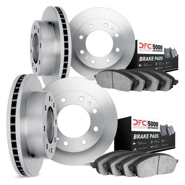 DFC® - PRO-KIT 5000 Plain Front and Rear Brake Kit