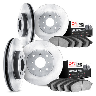 DFC® - PRO-KIT 5000 Plain Front and Rear Brake Kit