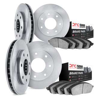 DFC® - PRO-KIT 5000 Plain Front and Rear Brake Kit