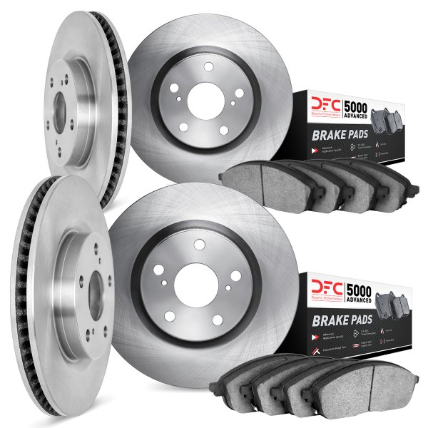 DFC® - PRO-KIT 5000 Plain Front and Rear Brake Kit