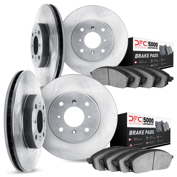 DFC® - PRO-KIT 5000 Plain Front and Rear Brake Kit