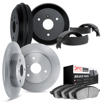 DFC® - PRO-KIT 5000 Plain Front and Rear Brake Kit