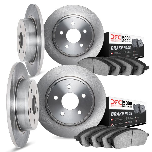 DFC® - PRO-KIT 5000 Plain Front and Rear Brake Kit