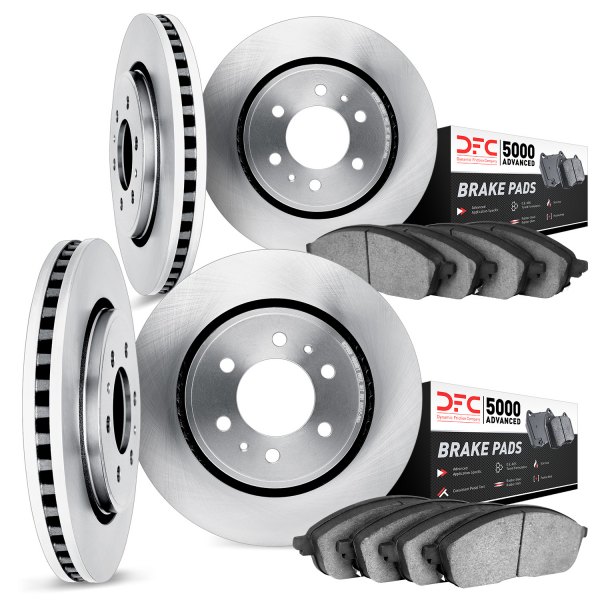 DFC® - PRO-KIT 5000 Plain Front and Rear Brake Kit