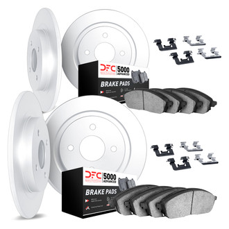 DFC® - PRO-KIT 5000+ Plain Front and Rear Brake Kit