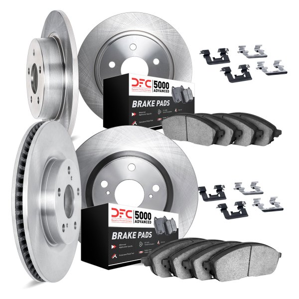 DFC® - PRO-KIT 5000+ Plain Front and Rear Brake Kit