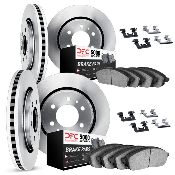 DFC® - PRO-KIT 5000+ Plain Front and Rear Brake Kit