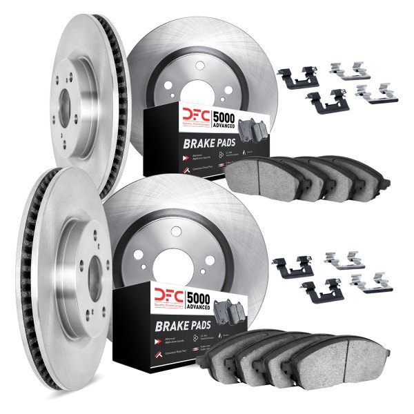 DFC® - PRO-KIT 5000+ Plain Front and Rear Brake Kit