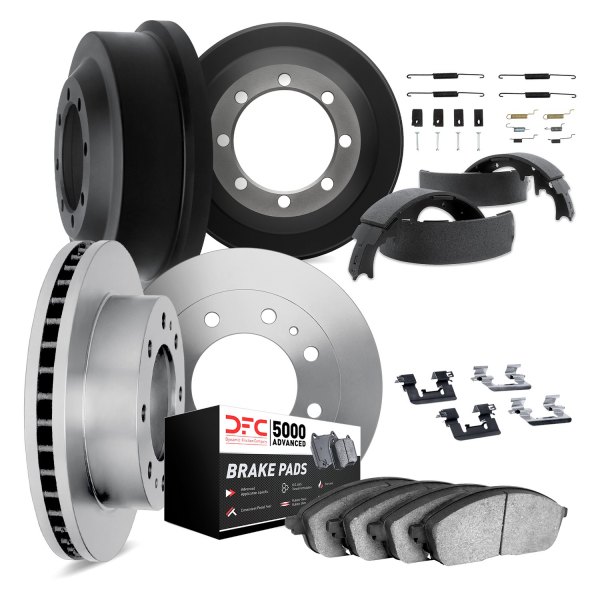 DFC® - PRO-KIT 5000+ Plain Front and Rear Brake Kit