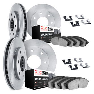 DFC® - PRO-KIT 5000+ Plain Front and Rear Brake Kit
