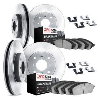 DFC® - PRO-KIT 5000+ Plain Front and Rear Brake Kit