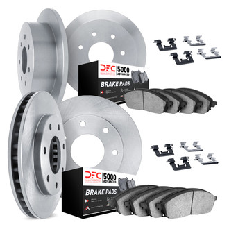 DFC® - PRO-KIT 5000+ Plain Front and Rear Brake Kit