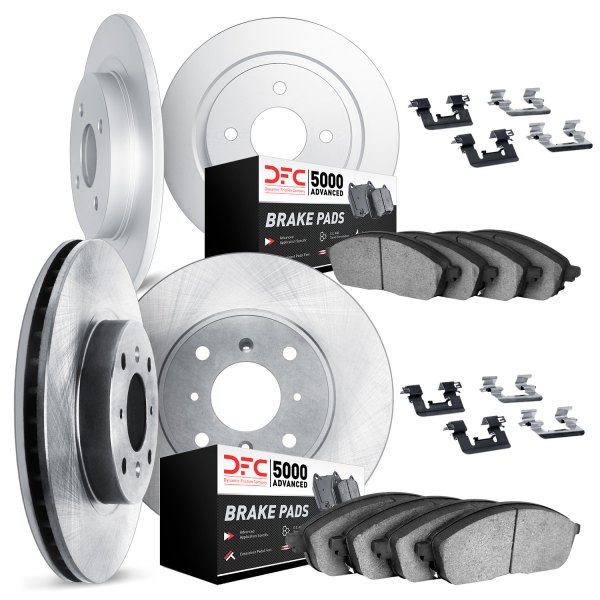 DFC® - PRO-KIT 5000+ Plain Front and Rear Brake Kit