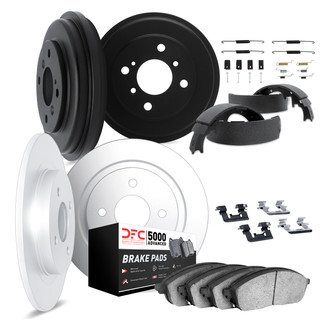 DFC® - PRO-KIT 5000+ Plain Front and Rear Brake Kit