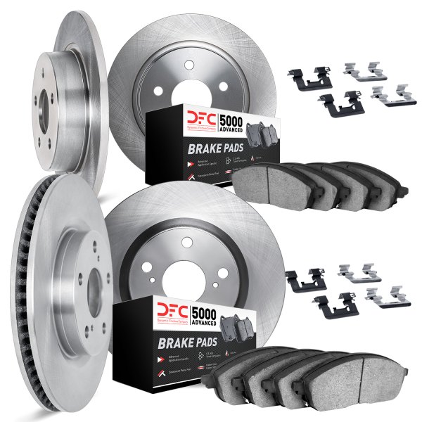 DFC® - PRO-KIT 5000+ Plain Front and Rear Brake Kit