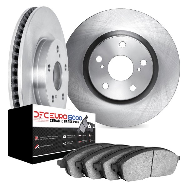 DFC® - Plain Front Brake Kit with 5000 Euro Ceramic Brake Pads