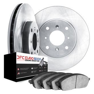 DFC® - Plain Front Brake Kit with 5000 Euro Ceramic Brake Pads