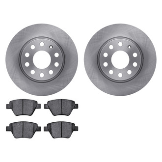 DFC® - Plain Rear Brake Kit with 5000 Euro Ceramic Brake Pads