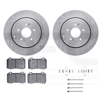 DFC® - Plain Rear Brake Kit with 5000 Euro Ceramic Brake Pads