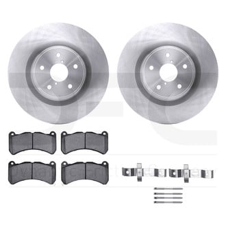 DFC® - Plain Front Brake Kit with 5000 Euro Ceramic Brake Pads