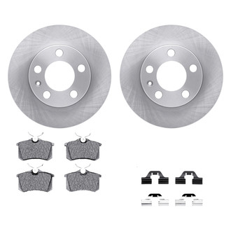 DFC® - Plain Rear Brake Kit with 5000 Euro Ceramic Brake Pads