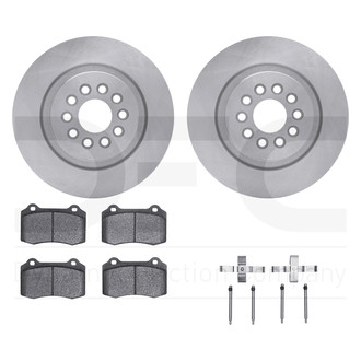 DFC® - Plain Rear Brake Kit with 5000 Euro Ceramic Brake Pads