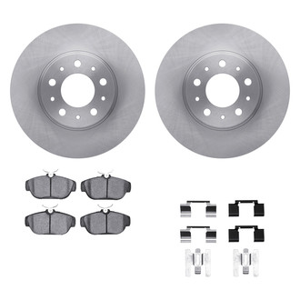 DFC® - Plain Front Brake Kit with 5000 Euro Ceramic Brake Pads