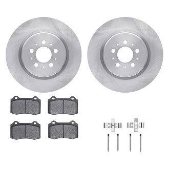 DFC® - Plain Rear Brake Kit with 5000 Euro Ceramic Brake Pads