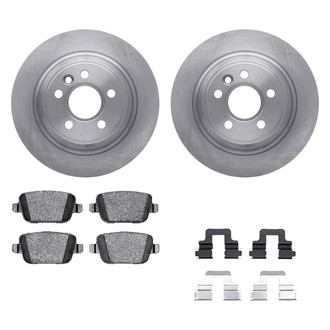 DFC® - Plain Rear Brake Kit with 5000 Euro Ceramic Brake Pads