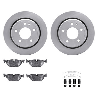 DFC® - Plain Rear Brake Kit with 5000 Euro Ceramic Brake Pads