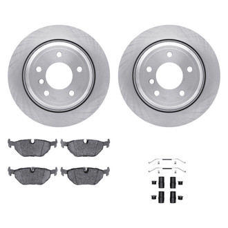DFC® - Plain Rear Brake Kit with 5000 Euro Ceramic Brake Pads
