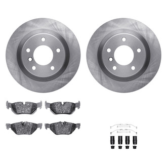 DFC® - Plain Rear Brake Kit with 5000 Euro Ceramic Brake Pads