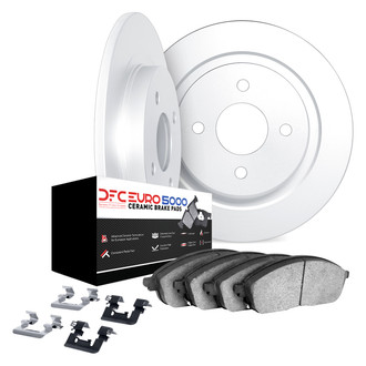 DFC® - Plain Rear Brake Kit with 5000 Euro Ceramic Brake Pads