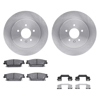 DFC® - Plain Rear Brake Kit with 5000 Euro Ceramic Brake Pads
