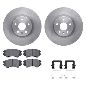DFC® - Plain Front Brake Kit with 5000 Euro Ceramic Brake Pads