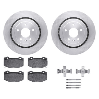 DFC® - Plain Rear Brake Kit with 5000 Euro Ceramic Brake Pads