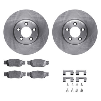 DFC® - Plain Front Brake Kit with 5000 Euro Ceramic Brake Pads
