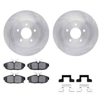 DFC® - Plain Rear Brake Kit with 5000 Euro Ceramic Brake Pads
