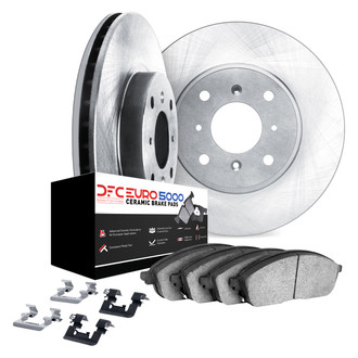DFC® - Plain Front Brake Kit with 5000 Euro Ceramic Brake Pads