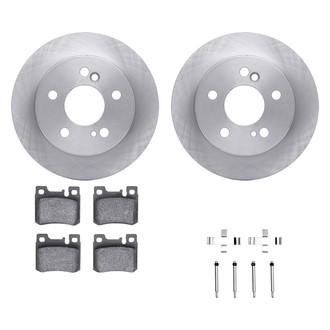 DFC® - Plain Rear Brake Kit with 5000 Euro Ceramic Brake Pads