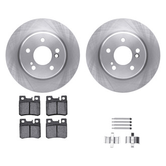 DFC® - Plain Rear Brake Kit with 5000 Euro Ceramic Brake Pads