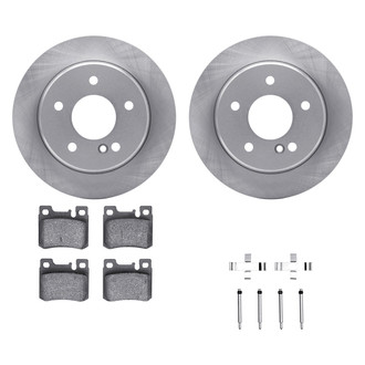 DFC® - Plain Rear Brake Kit with 5000 Euro Ceramic Brake Pads