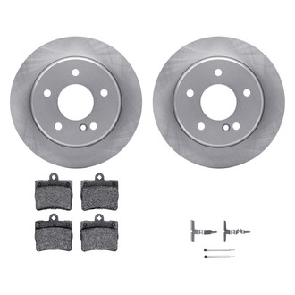 DFC® - Plain Rear Brake Kit with 5000 Euro Ceramic Brake Pads