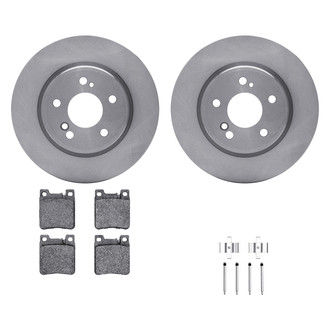 DFC® - Plain Rear Brake Kit with 5000 Euro Ceramic Brake Pads