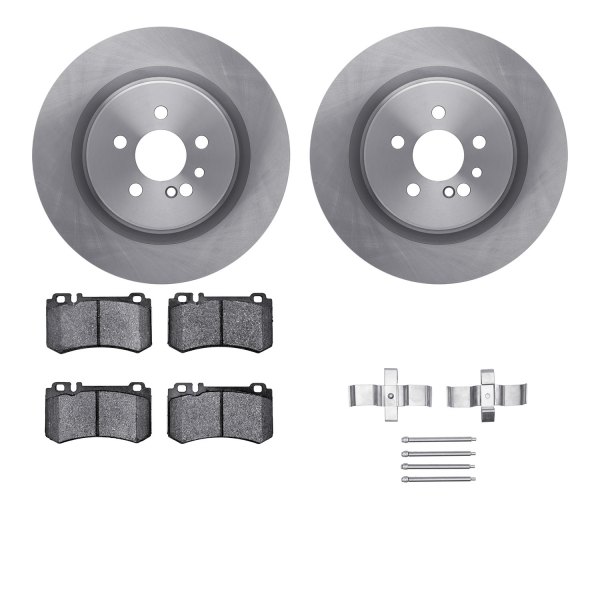 DFC® - Plain Rear Brake Kit with 5000 Euro Ceramic Brake Pads