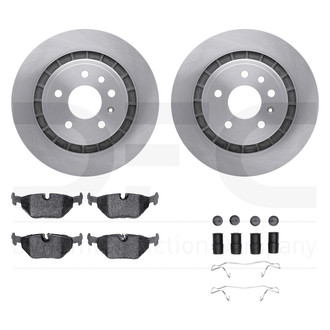 DFC® - Plain Rear Brake Kit with 5000 Euro Ceramic Brake Pads
