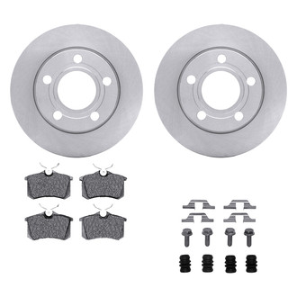 DFC® - Plain Rear Brake Kit with 5000 Euro Ceramic Brake Pads