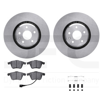 DFC® - Plain Front Brake Kit with 5000 Euro Ceramic Brake Pads